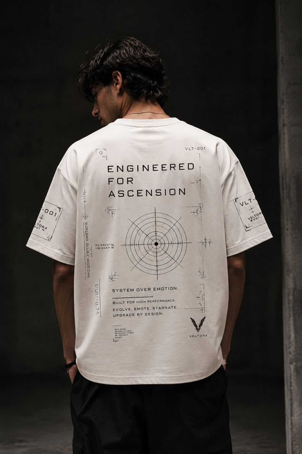 VELTORA — Ascension Protocol Tee White
