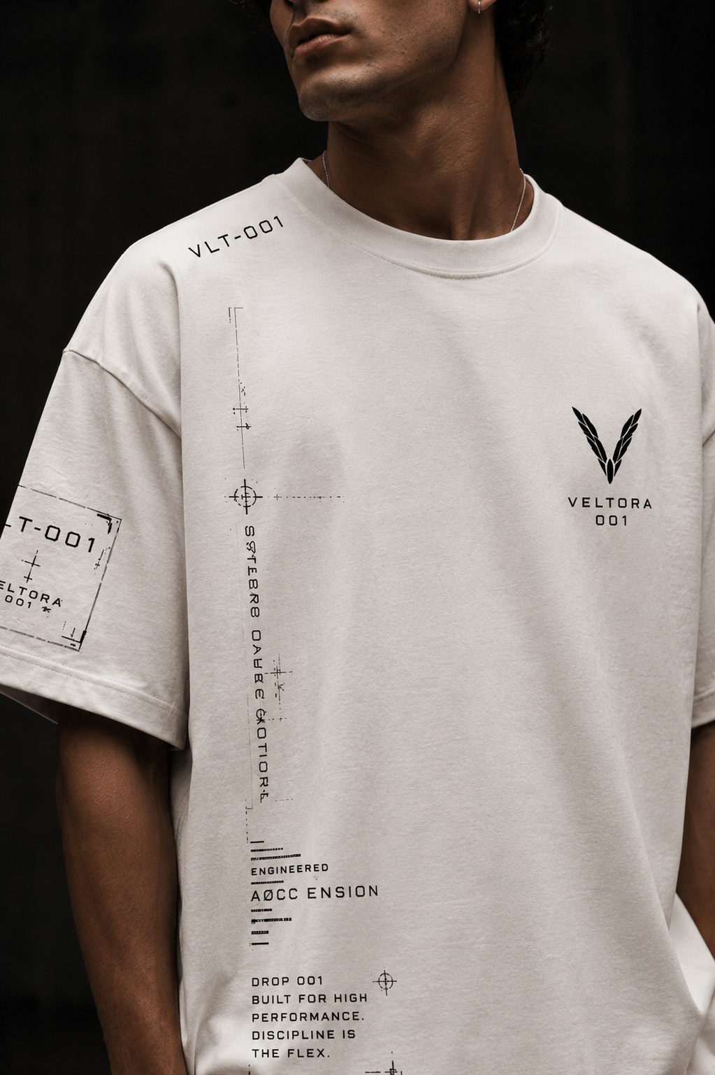 VELTORA — Ascension Protocol Tee White