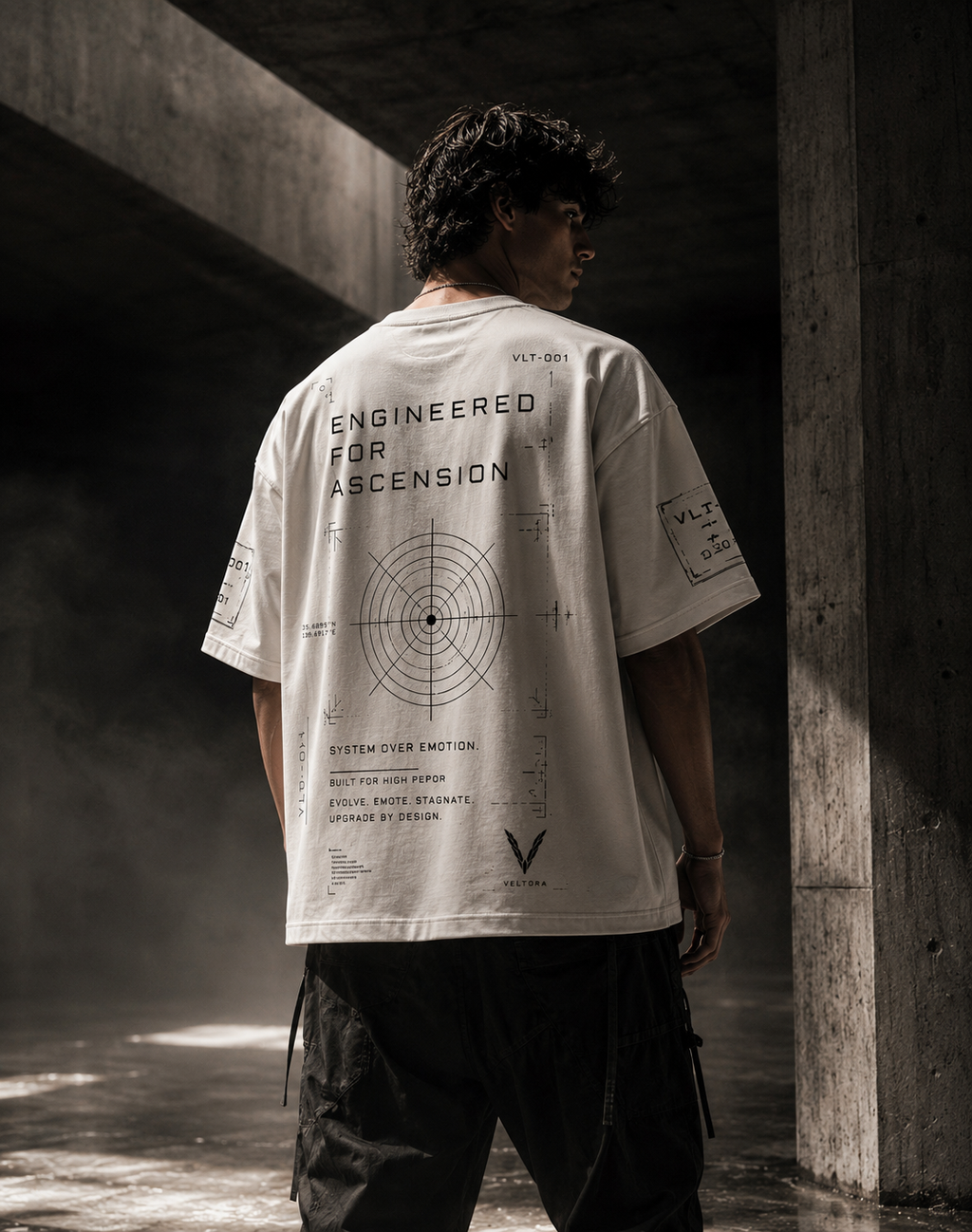VELTORA — Ascension Protocol Tee White